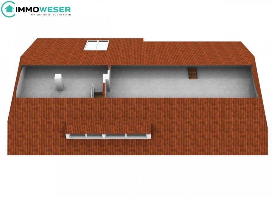 40 Grundriss DG animiert Einfamilienhaus Blender