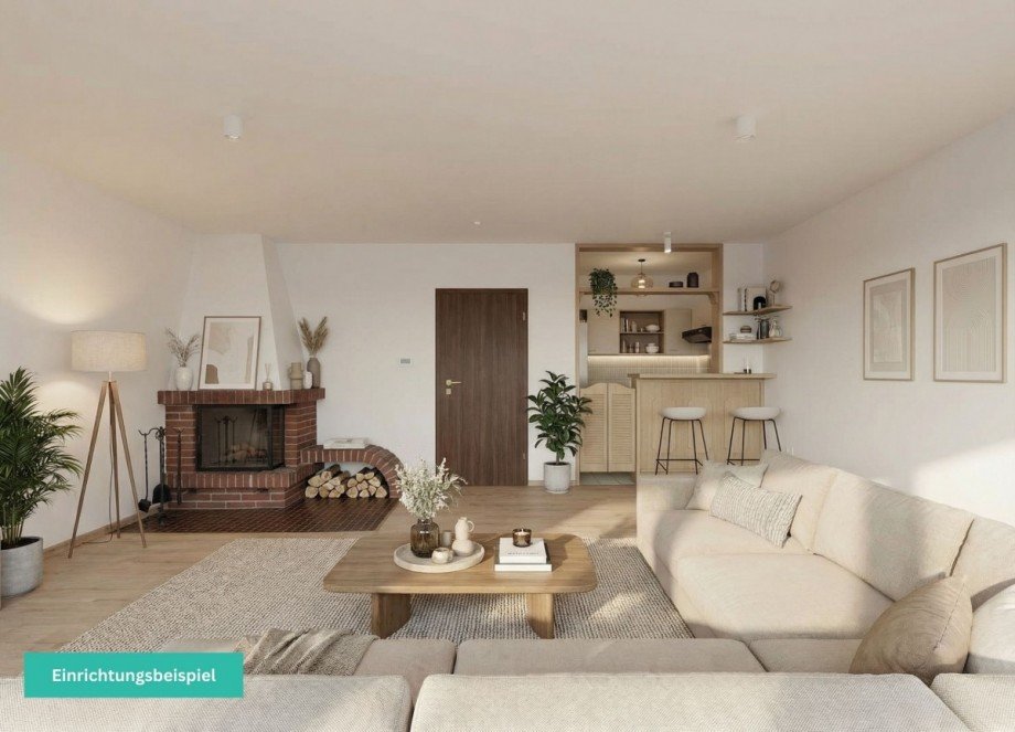 15 Wohnzimmer - Einrichtungsbeispiel Etagenwohnung Bremen