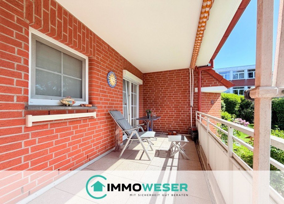05 Balkon Etagenwohnung Lilienthal