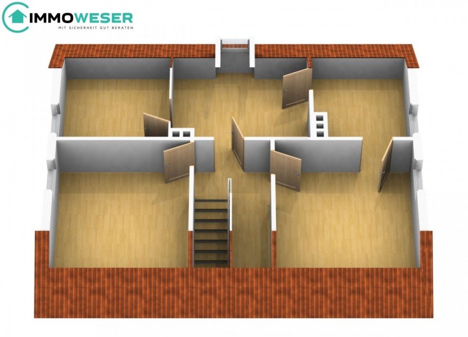 35 Grundriss OG - animiert Einfamilienhaus D�rverden