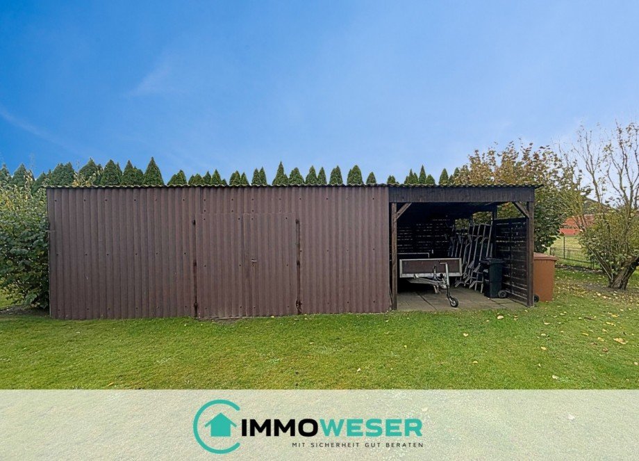 07 Gartenschuppen _ Carport Einfamilienhaus Bassum