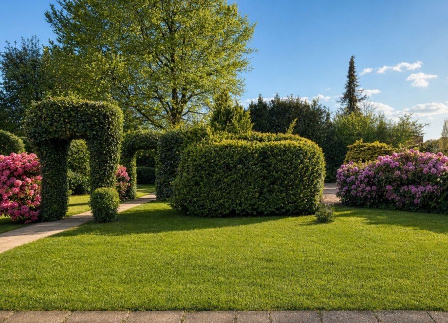 26 Ausblick Garten Etagenwohnung Lilienthal