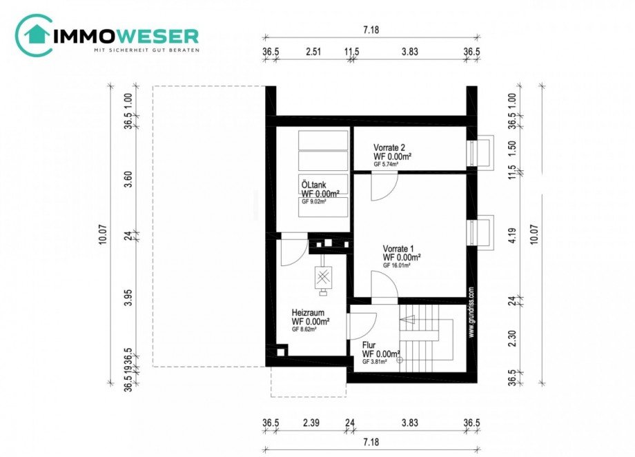 38 Grundriss KG Einfamilienhaus Thedinghausen