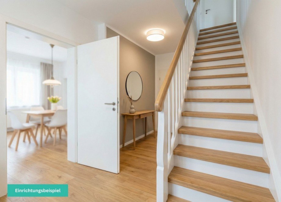 05 Flur - Einrichtungsbeispiel Einfamilienhaus Blender