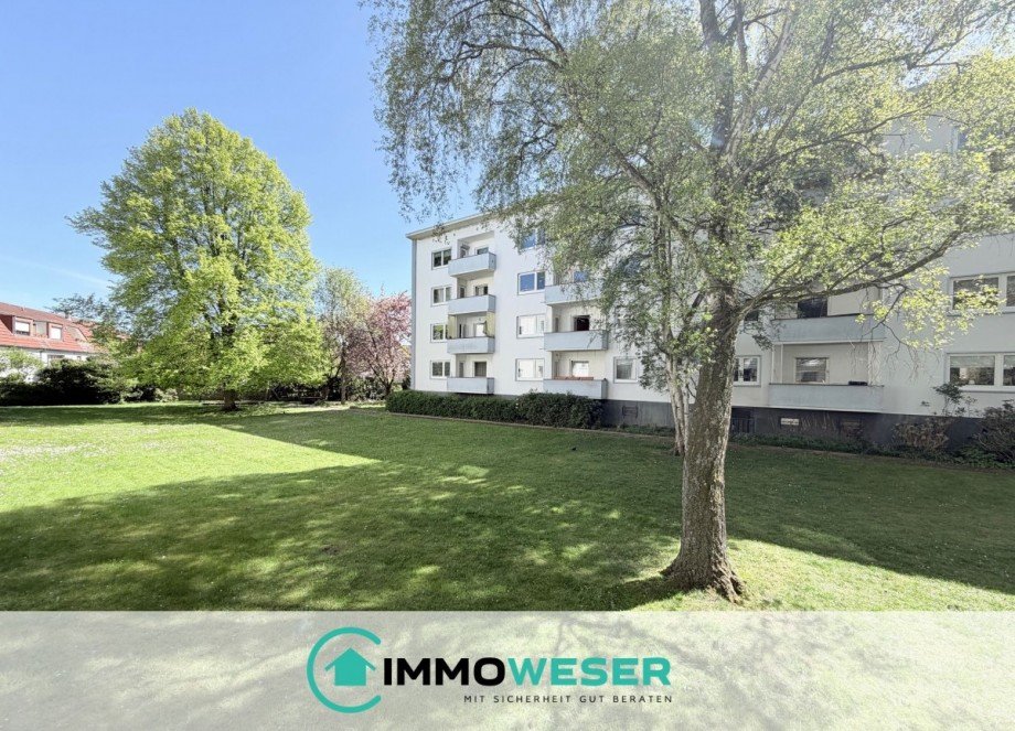 08 Ansicht Gr�nfl�che Erdgeschosswohnung Bremen