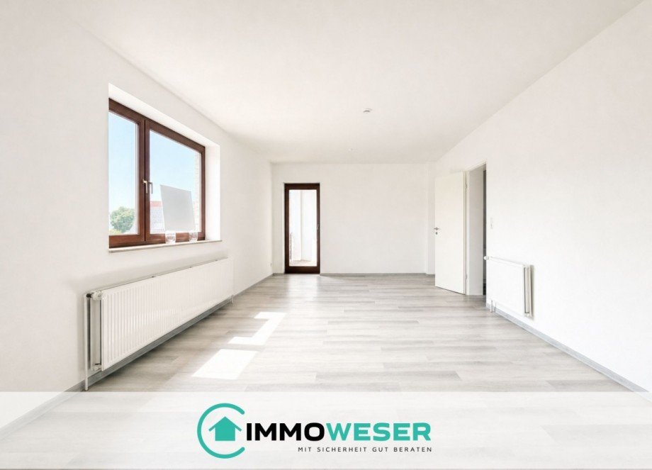 11 Wohnzimmer Etagenwohnung Achim
