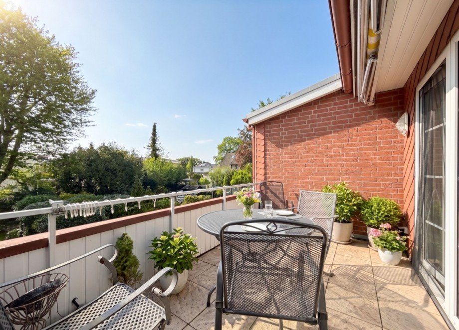 27 Balkon_Loggia Etagenwohnung Lilienthal