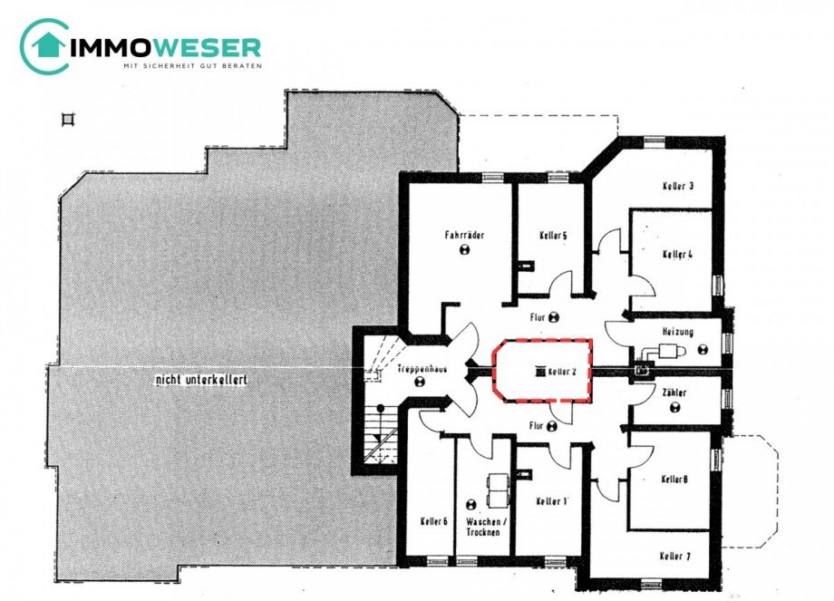 30 Grundriss Keller Etagenwohnung Lilienthal