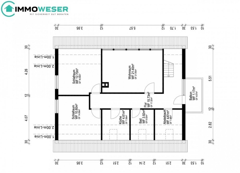 35 Grundriss OG Einfamilienhaus Ottersberg