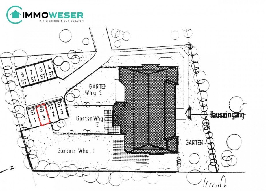 32 Lageplan Stellplatz Etagenwohnung Lilienthal