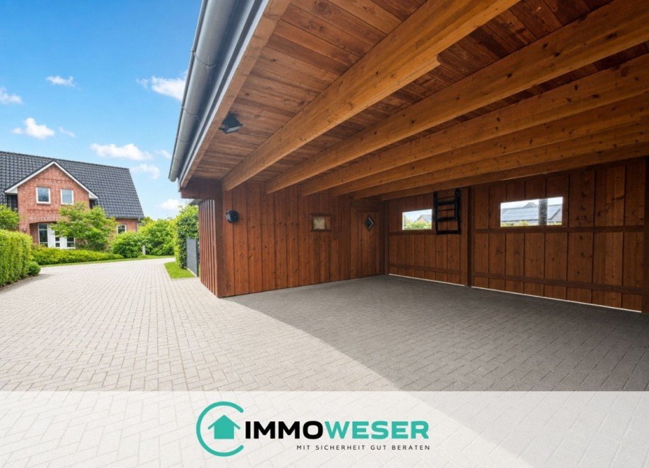 05 Carport und Abstellraum Einfamilienhaus Emtinghausen
