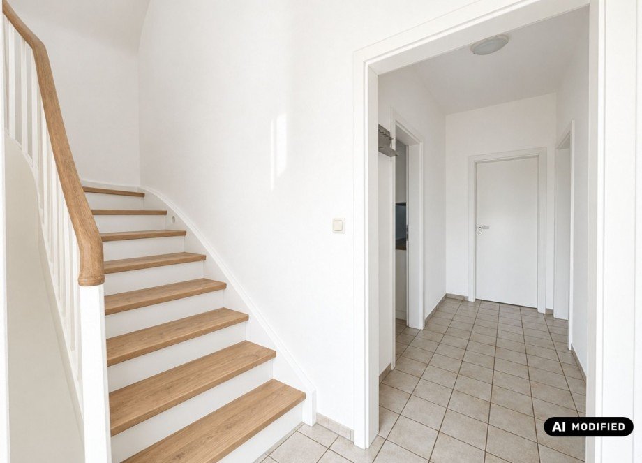 06 Treppenaufgang Doppelhaush�lfte Martfeld