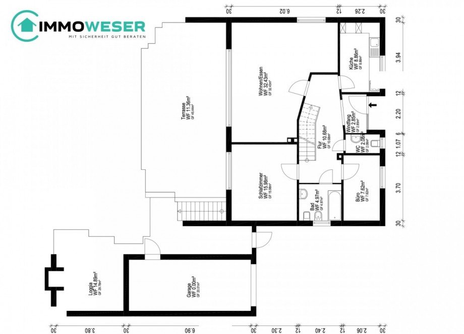 35 Grundriss EG Einfamilienhaus Oyten