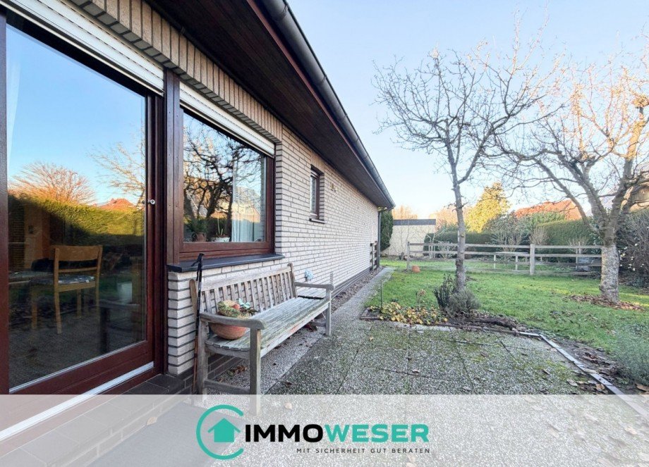 04 Terrasse R�ckseite Einfamilienhaus Emtinghausen