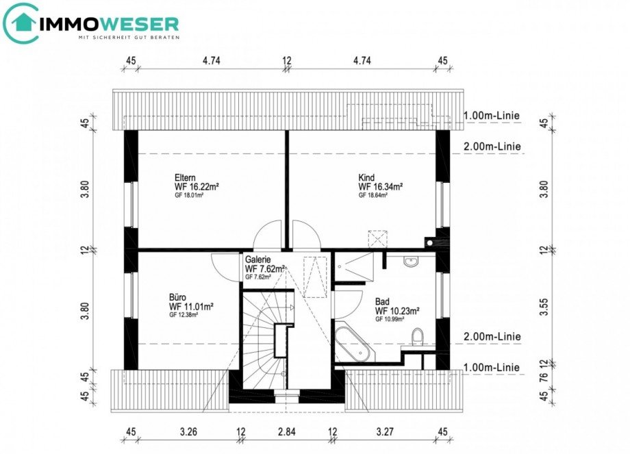 30 Grundriss OG Einfamilienhaus Emtinghausen