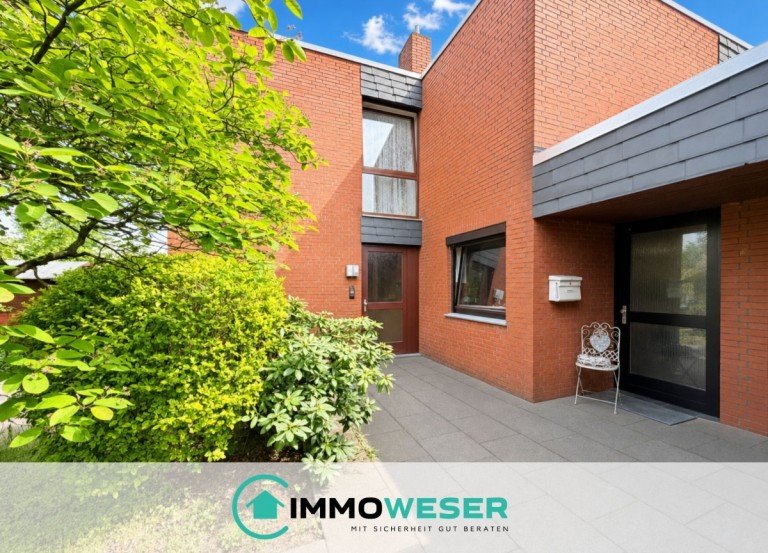 01 Ansicht Achim Erdgeschosswohnung Ruhige Lage, starke Basis: Erdgeschosswohnung mit Potenzial