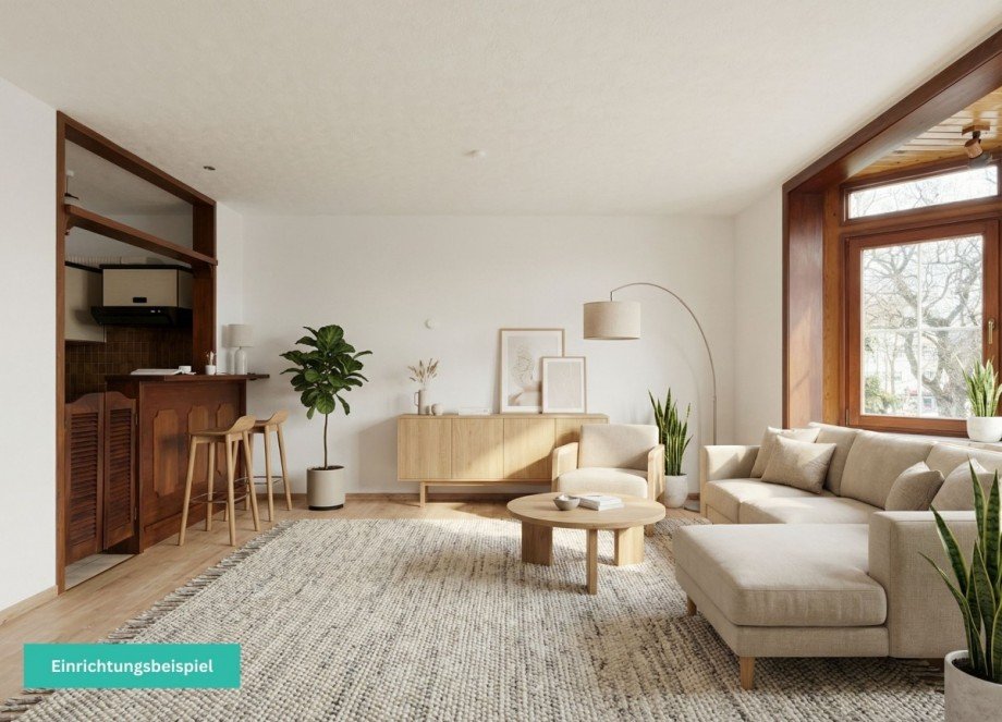 13 Wohnzimmer - Einrichtungsbeispiel Etagenwohnung Bremen