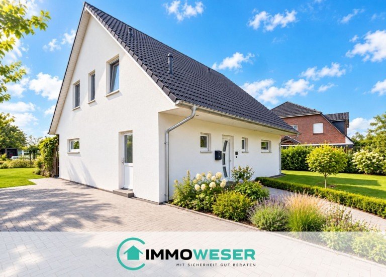 01 Ansicht Emtinghausen Einfamilienhaus Viel Platz f�r die Familie - modernes Einfamilienhaus (KfW-55) auf 1.186 m� Grundst�ck!