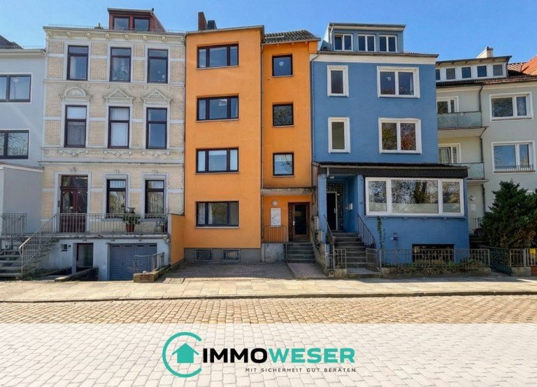 01 Ansicht Bremen Etagenwohnung Kapitalanleger aufgepasst: Obergeschosswohnung im begehrten Fl�sseviertel
