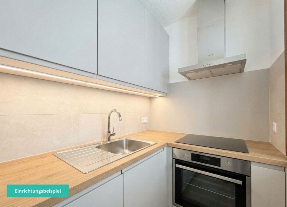 17 K�che - Einrichtungsbeispiel Etagenwohnung Bremen