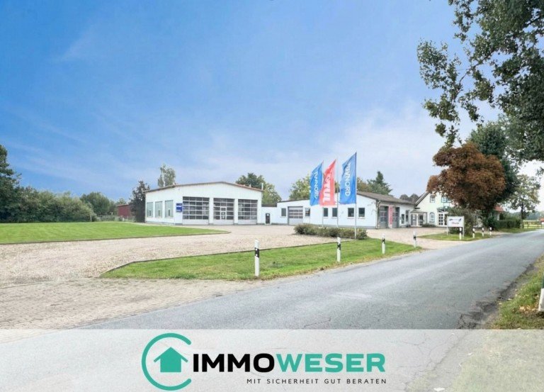 01 Ansicht Thedinghausen sonstige Wieder verf�gbar! Vielseitig nutzbare Gewerbeimmobilie mit Entwicklungsspielraum