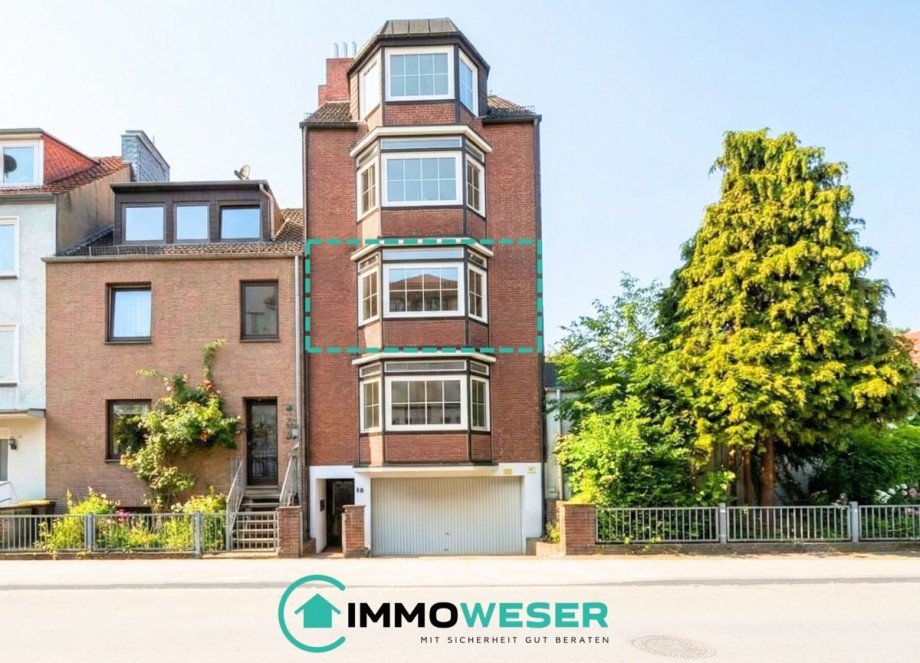 02 Ansicht Etagenwohnung Bremen