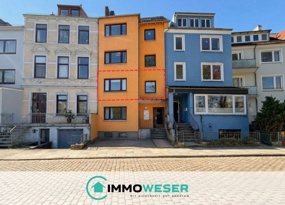 02 Ansicht Etagenwohnung Bremen