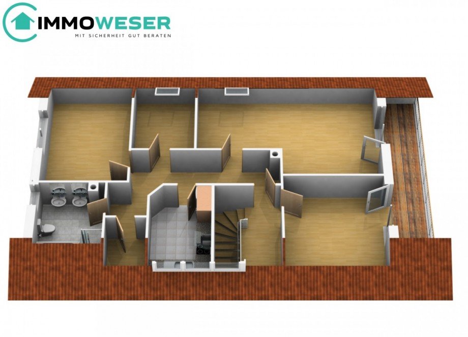 40 Grundriss OG animiert Zweifamilienhaus Syke