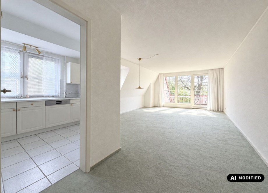 09 K�che Wohnen Etagenwohnung Lilienthal