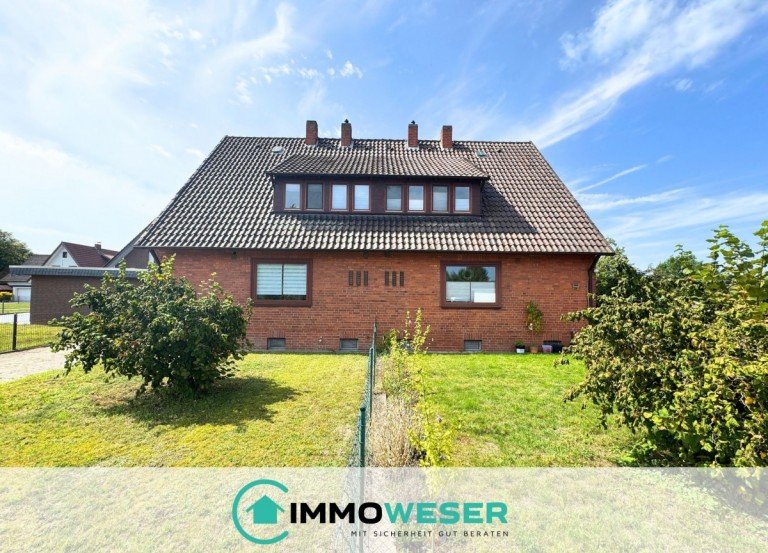 01 Ansicht Martfeld Doppelhaush�lfte Doppelhaush�lfte mit gro�em Grundst�ck zur Eigennutzung oder Vermietung