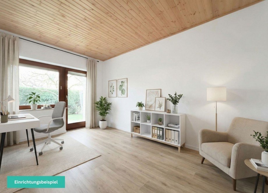 08 Arbeitszimmer - Einrichtungsbeispiel Einfamilienhaus Emtinghausen